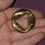 Vintage Eternal Circle Brooch Image 2