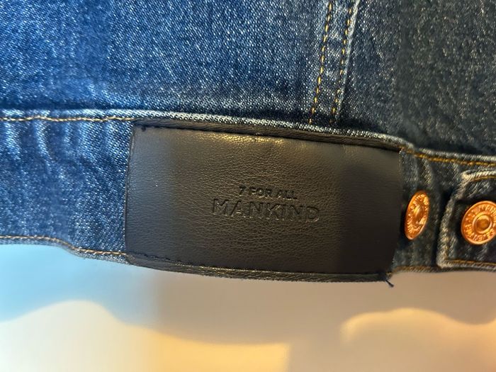 7 For All Mankind Denim Jacket Hardly worn size M
