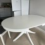 IKEA Extendable Dining Table and two chairs Image 2