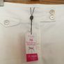 M&S PER UNA Straight Leg White Trousers 16 New Image 3