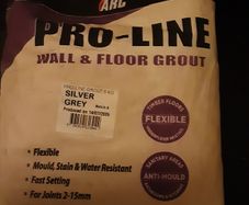 Silver grey grout