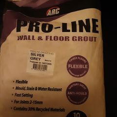 Silver grey grout