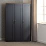 Portland 3 Door Wardrobe Image 4