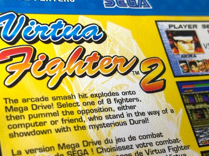 Virtua Fighter 2 for Sega Mega Drive - Boxed