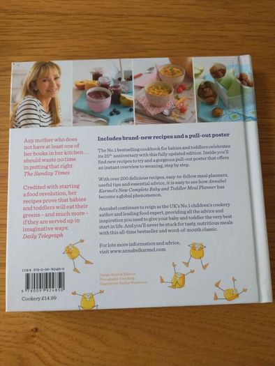 Annabel Karmel's New Complete Baby & Toddler Meal Planner