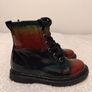 NEXT Lined Lace-Up colourful Boots Image 3