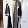 "Erre" Genuine Leather Coat Black.  Fully Lined  With Mohair/Wool/Acry.  Made in Italy Image 2