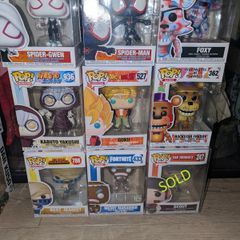 Large Funko Pop Collection, Marvel, Pokemon, Anime, Star Wars, More