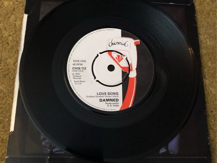 The Damned - Love Song (1979) 7"