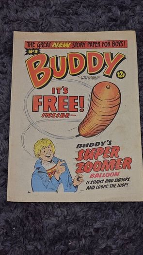 Buddy Issue 3 Rare Comic