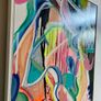 XL Large Original Abstract Painting Large Bright Abstract Painting Framed Original Art Irish Art Image 9