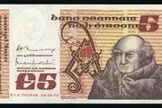 IRELAND - 5 Pounds Punt Banknote 26.10.1976 P-71b Central Bank of Ireland AU-UNC