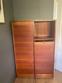 Unique Mid-Century - vintage -storage bureau