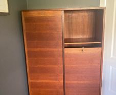 Unique Mid-Century - vintage -storage bureau