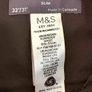 M&S Ultimate Slim Fit Charcoal Suit 38R Jacket 32R Trousers Excellent Condition Image 8