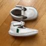 Kickers white leather christening baby booties 0-9 months Image 4