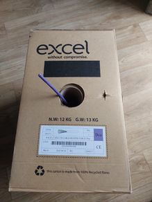 Excel CAT6 UTP Network Cable Box  Approx 240m Remaining