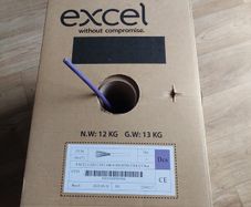 Excel CAT6 UTP Network Cable Box  Approx 240m Remaining