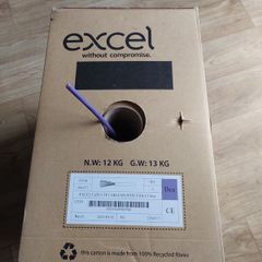 Excel CAT6 UTP Network Cable Box  Approx 240m Remaining