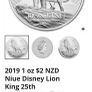 LION King Silver coin Image 5