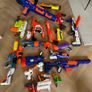 Large Nerf Blaster Bundle - 18 Blasters - Titan CS-50, Fortnite BASR-L, Delta Trooper and More Image 2