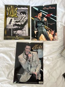 3x Elvis Calendars