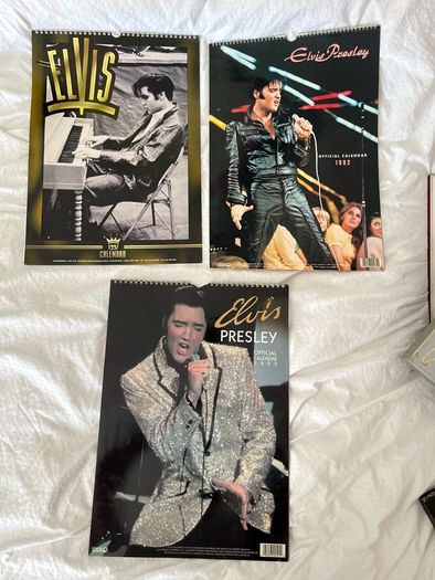 3x Elvis Calendars