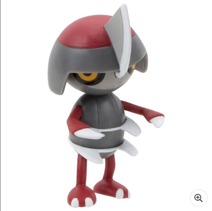 Pokemon Pawniard and Roselia 5cm Battle Figures 2 Pack