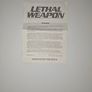 1987 Lethal Weapon Press Kit Photos & Synopsis Image 2