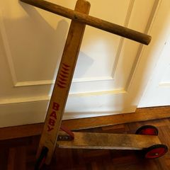 Vintage Scooter Child's Wooden Scooter