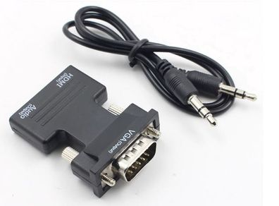 VGA male TO HDMI female adapter Converter