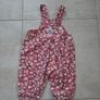 Vintage, Made In USA, 80's OshKosh B'gosh Floral Denim Overalls/Dungarees. Rare. Image 4