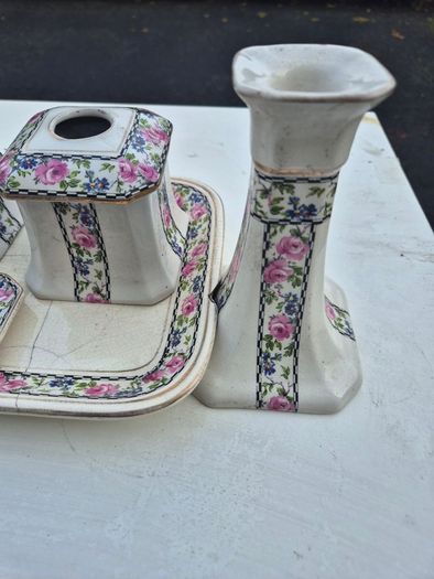 Antique condiment set