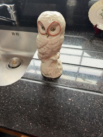 Donegal Irish Parian China Owl Figurine Collectable