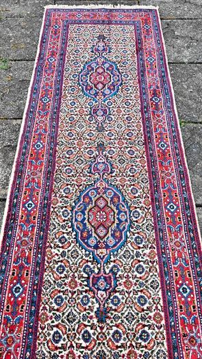 Fabulous Persian Moud Square rug and matching runner rug Carpet