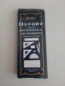 New helix Oxford 9 piece set unopened and free ruler