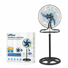 3-in-1 High-Speed Oscillating Floor Fan - 50 cm