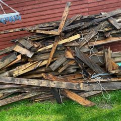 Used and damaged decking