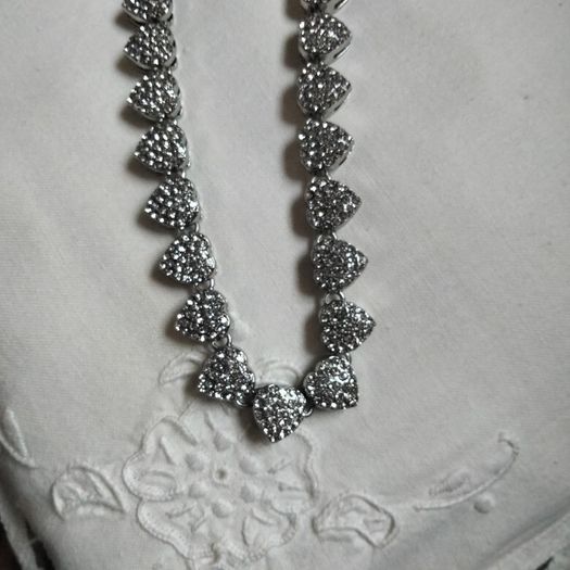 Brand New Heart Bling Necklace
