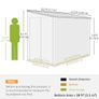 Galvanised Metal Garden Shed 5 x 9ft Image 4