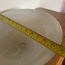 Large glass ceiling light shade Image 4