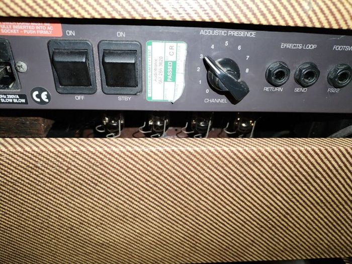 Guitar amplifier Carvin Nomad 50w tube .