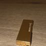 Vintage Dunhill Rollagas Lighter Gold Plated Barley Pattern Swiss Made Image 5