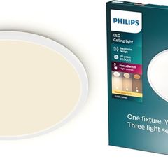 Philips LED SuperSlim SceneSwitch Dimmable Ceiling Light 2700K