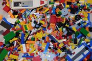 Loose Lego Bright Green Yellow Blue Pieces Loose Lego City
