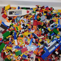 Loose Lego Bright Green Yellow Blue Pieces Loose Lego City