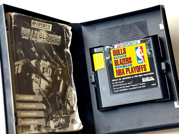 Bulls versus Blazers for Sega Mega Drive - Boxed