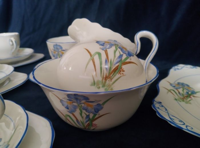 Tuscan china, vintage tea set, bone china