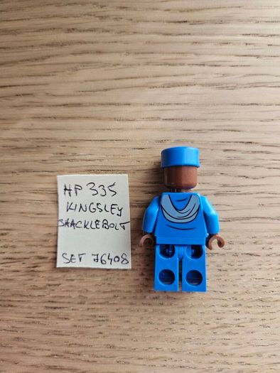 lego hp335 kingslet shacklebolt, set 76408