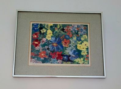 Vintage "High summer" signed painting
